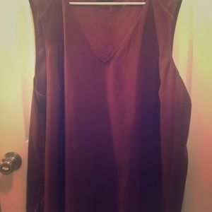 Lane Bryant Tops - LANE BRYANT SIZE 28 BURGUNDY DRESS SHIRT Lane Bryant Tops - LANE BRYANT SIZE 28 BURGUNDY DRESS SHIRT